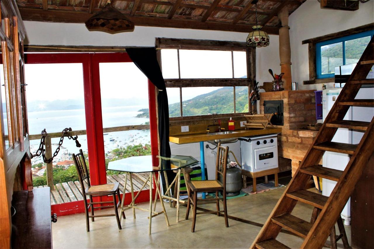 Cantagalo Ilhabela - Onde O Galo Canta De Tao Linda A Vista Ngoại thất bức ảnh